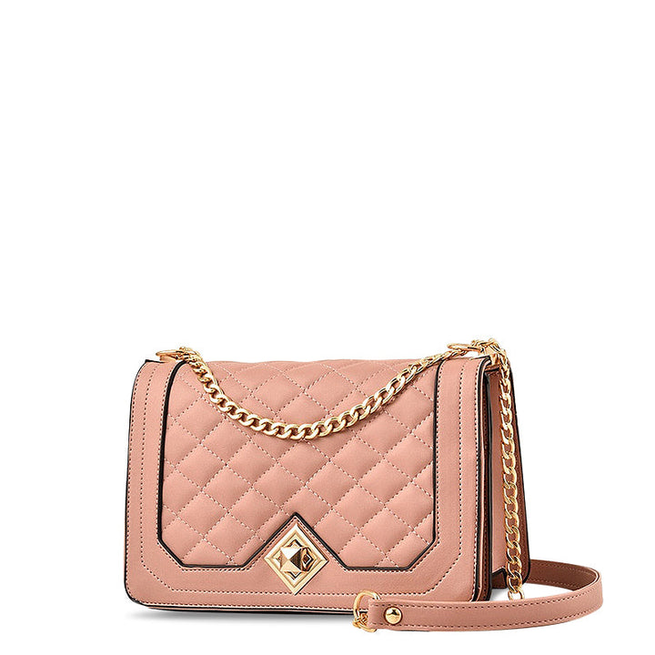 Vivienne – Quilted Chain Crossbody Bag, Small Shoulder Bag