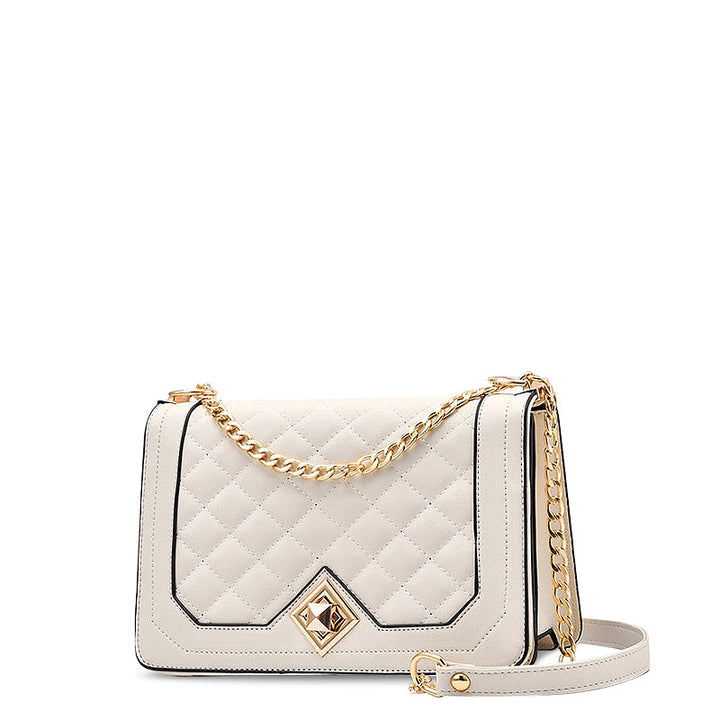 Vivienne – Quilted Chain Crossbody Bag, Small Shoulder Bag