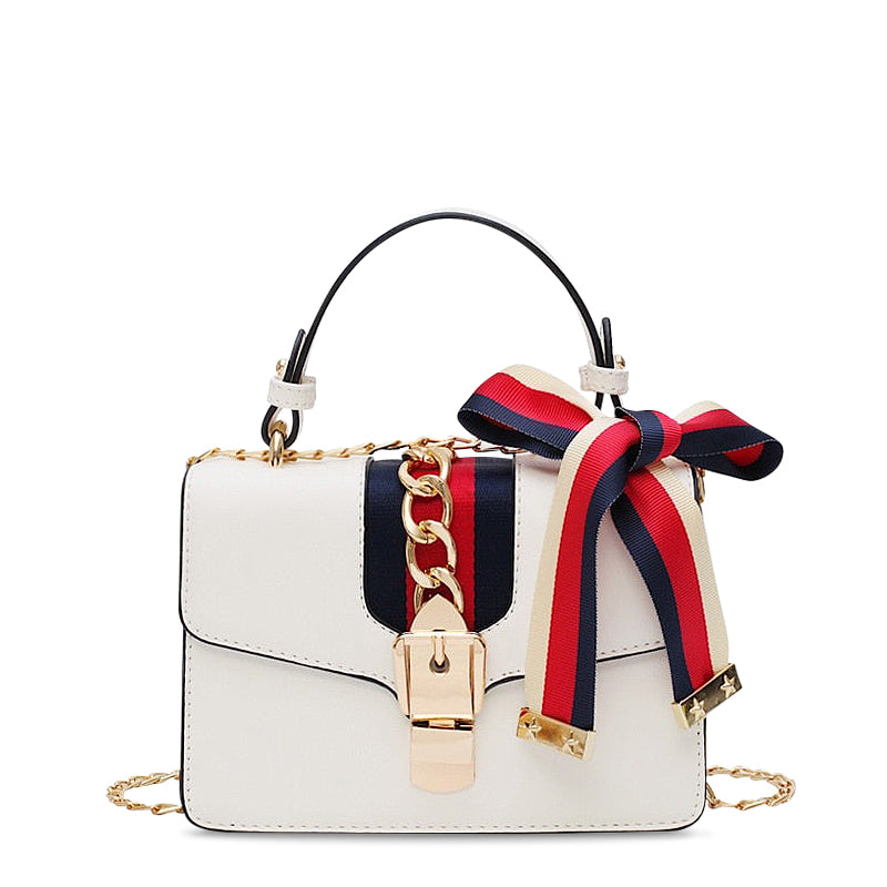 Cleo – Mini Vegan Cowhide Crossbody Bag