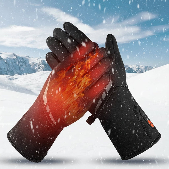 Premium Battery-Powered Winter Gloves with Touchscreen – Waterproof & Heated