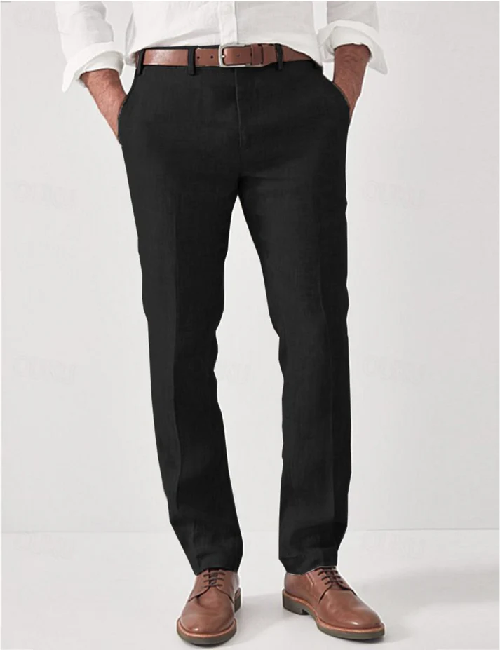 Men's Breathable Regular Fit Casual Pants