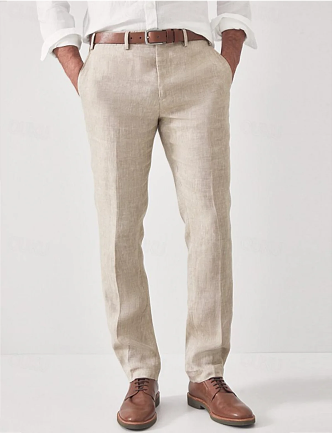 Men's Breathable Regular Fit Casual Pants