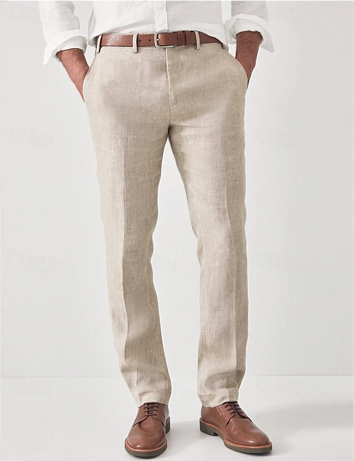 Men's Breathable Regular Fit Casual Pants