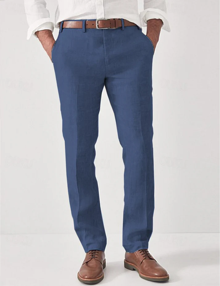 Men's Breathable Regular Fit Casual Pants