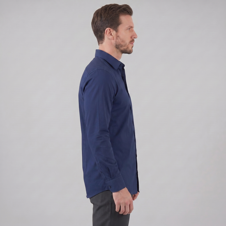 Men's Slim Fit Long Sleeve Shirt