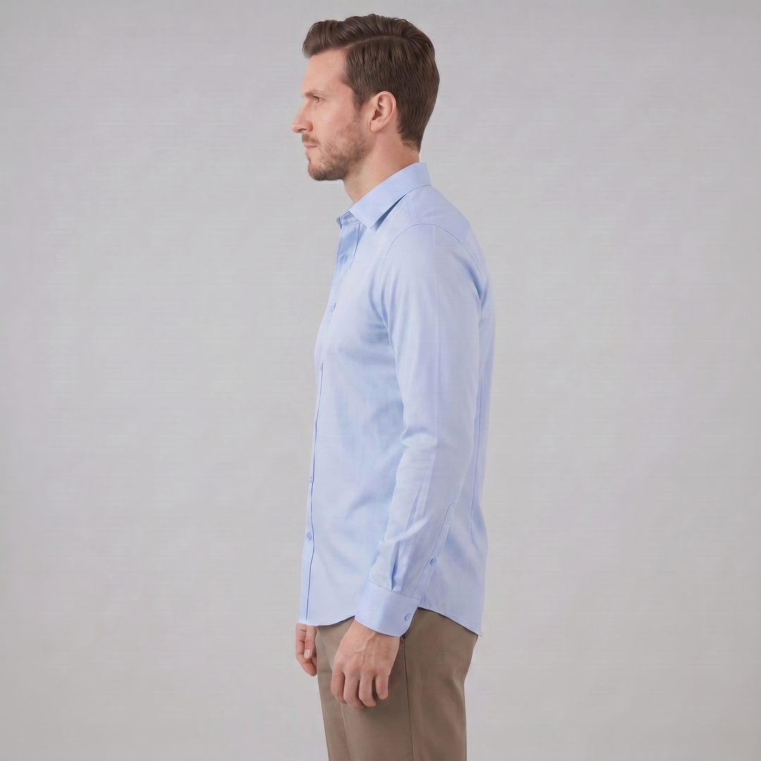 Men's Slim Fit Long Sleeve Shirt
