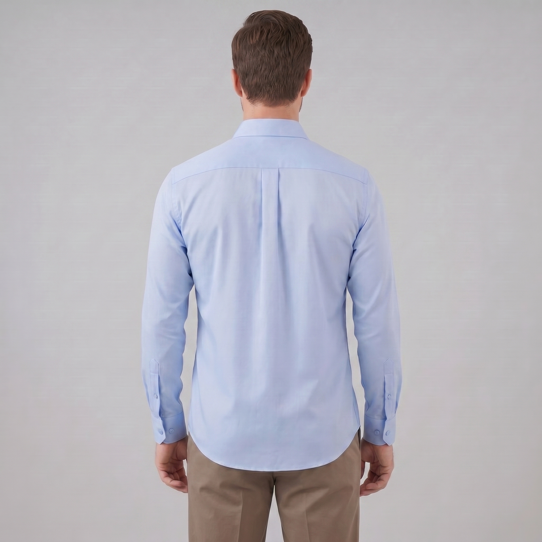 Men's Slim Fit Long Sleeve Shirt