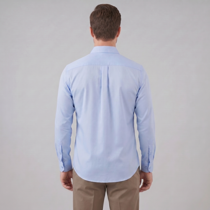 Men's Slim Fit Long Sleeve Shirt