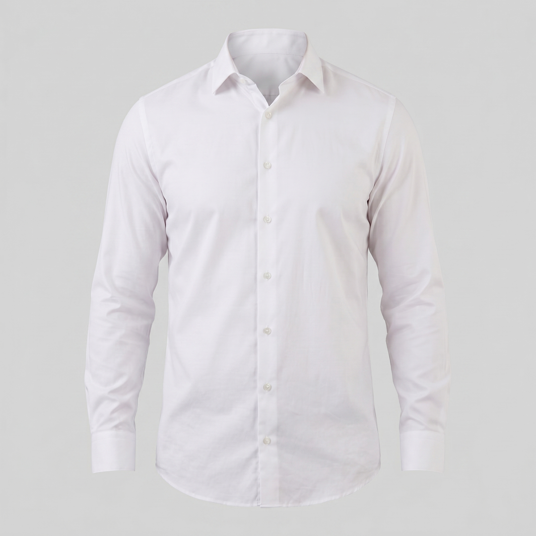 Men's Slim Fit Long Sleeve Shirt