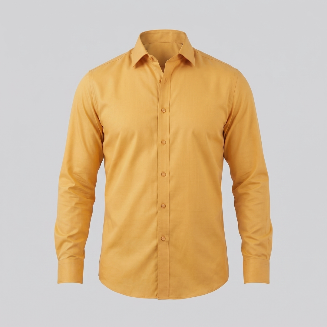 Men's Slim Fit Long Sleeve Shirt