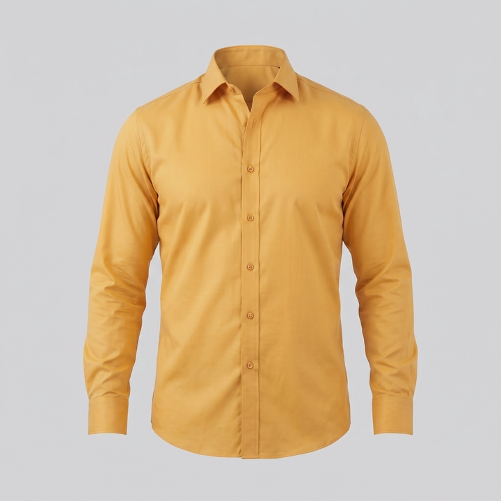 Men's Slim Fit Long Sleeve Shirt