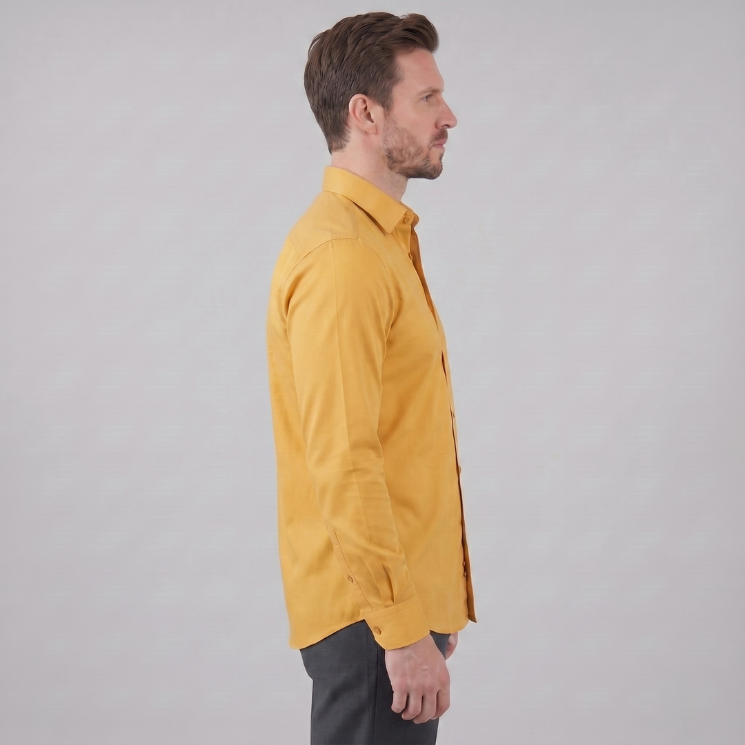 Men's Slim Fit Long Sleeve Shirt