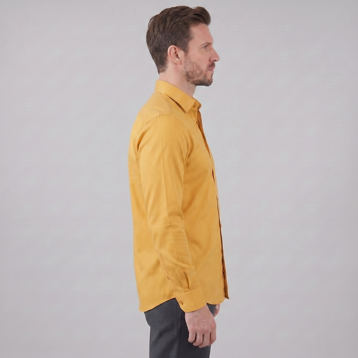 Men's Slim Fit Long Sleeve Shirt