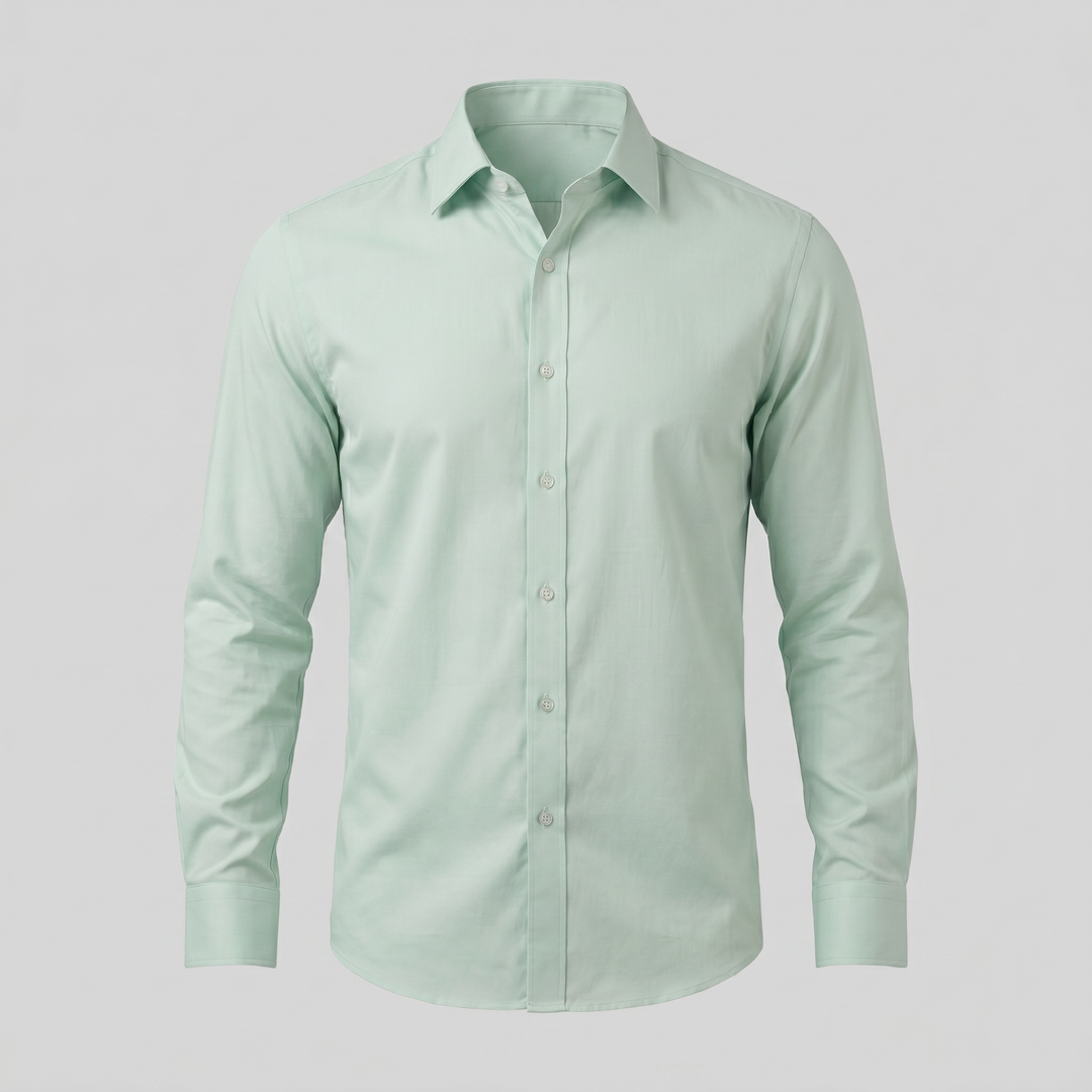 Men's Slim Fit Long Sleeve Shirt