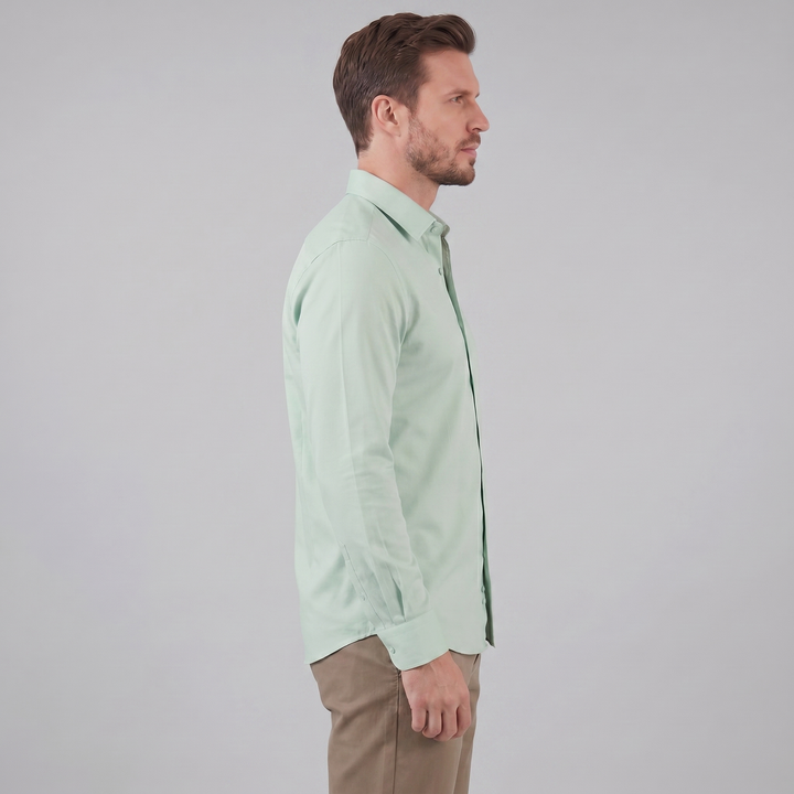 Men's Slim Fit Long Sleeve Shirt