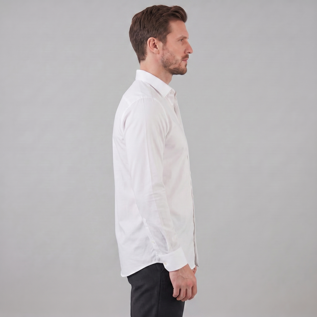 Men's Slim Fit Long Sleeve Shirt