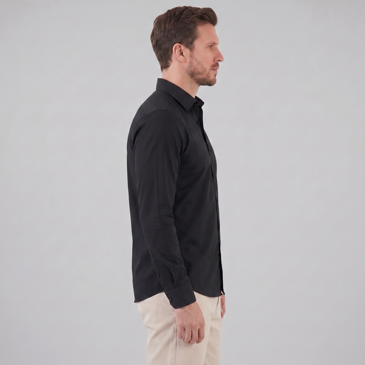 Men's Slim Fit Long Sleeve Shirt