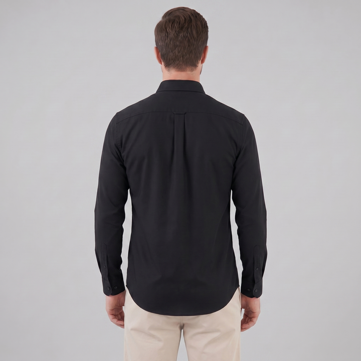 Men's Slim Fit Long Sleeve Shirt