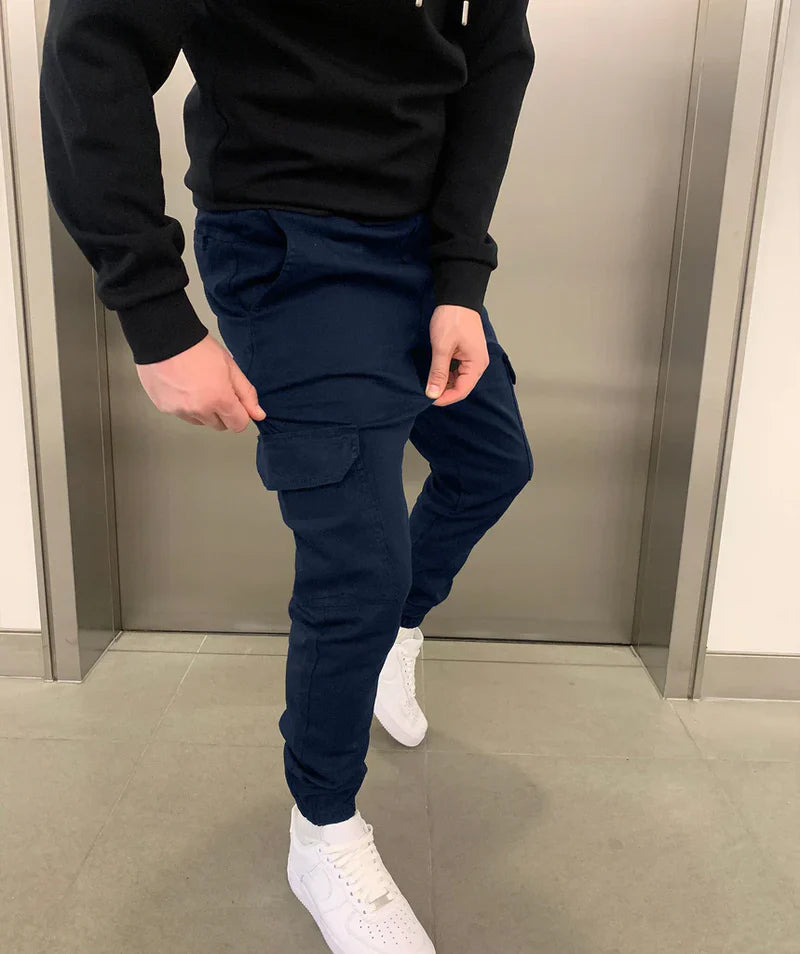 Men's Slim Fit Cargo Jogger Pants