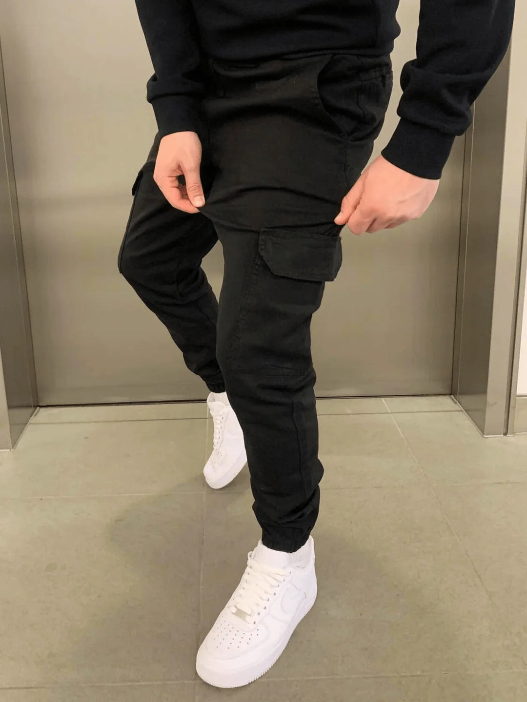 Men's Slim Fit Cargo Jogger Pants