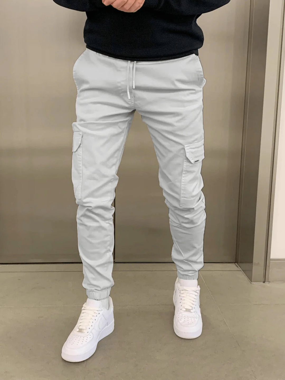 Men's Slim Fit Cargo Jogger Pants