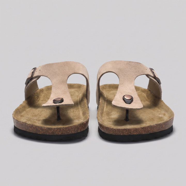 Men's Slippers with Buckle