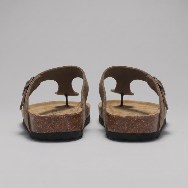 Men's Slippers with Buckle