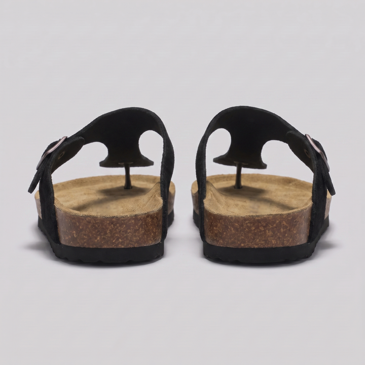 Men's Slippers with Buckle