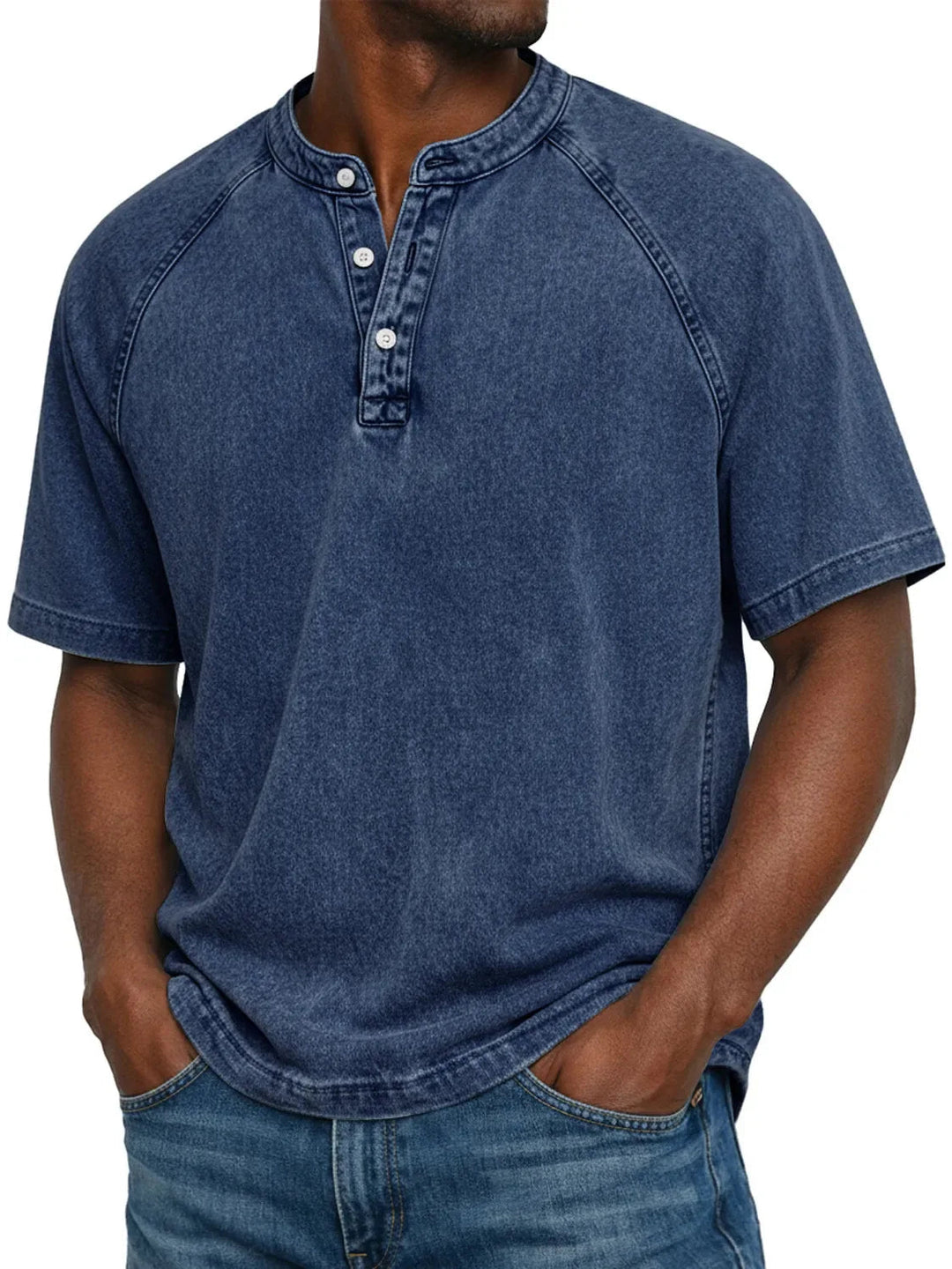 Men's Shirt with Buttons Short Sleeves Casual