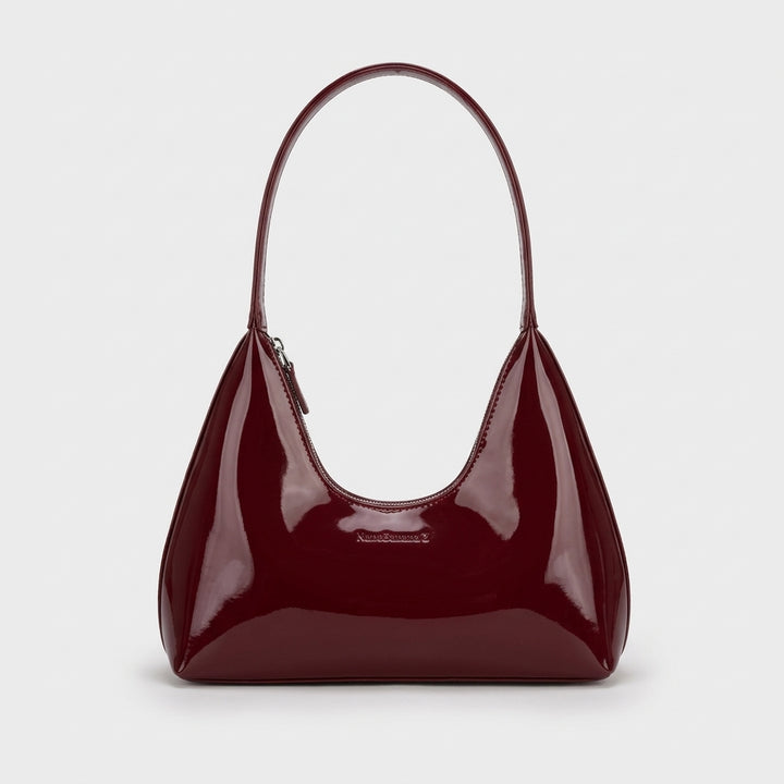 Vera – Women's Patent Vegan Leather Shoulder Bag