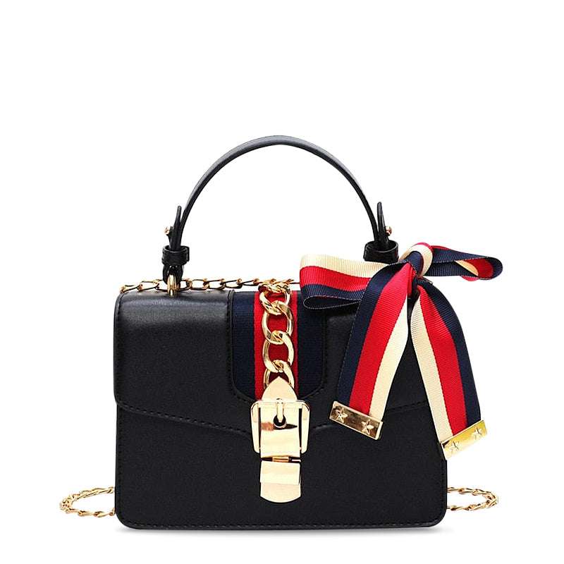 Cleo – Mini Vegan Cowhide Crossbody Bag