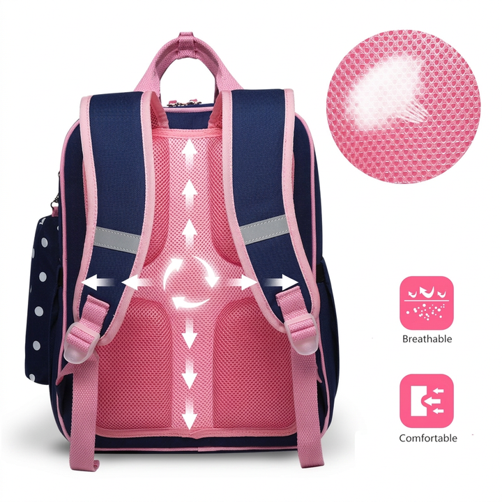 Bright Days Kids School Backpack with Spacious Compartments