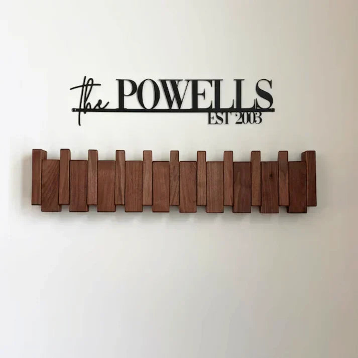 Primo | Wood Piano Coat Rack | Elegant Design | Durable Wood