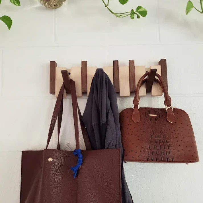 Primo | Wood Piano Coat Rack | Elegant Design | Durable Wood