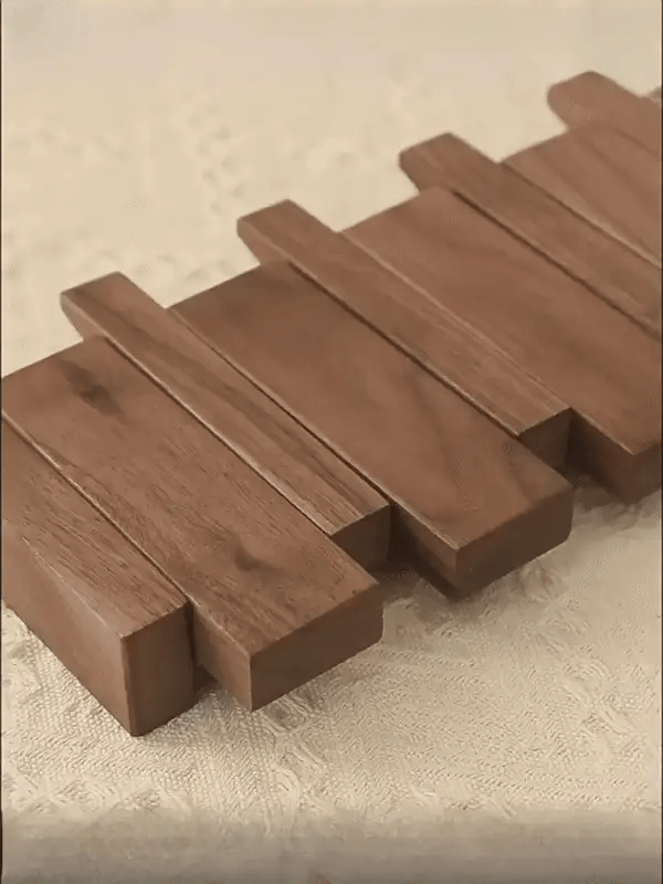 Primo | Wood Piano Coat Rack | Elegant Design | Durable Wood