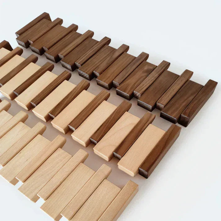 Primo | Wood Piano Coat Rack | Elegant Design | Durable Wood
