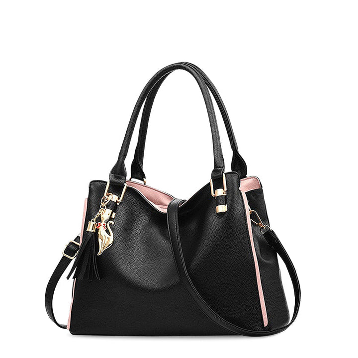 Vivienne – Vegan Cowhide Hobo Shoulder Handbag