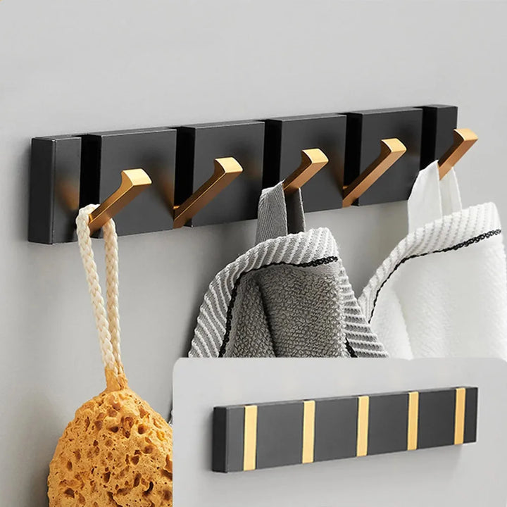 Folding Hook Stainless Steel – Luxury Foldable Wall Hook for Coats, Bags, and Towels
