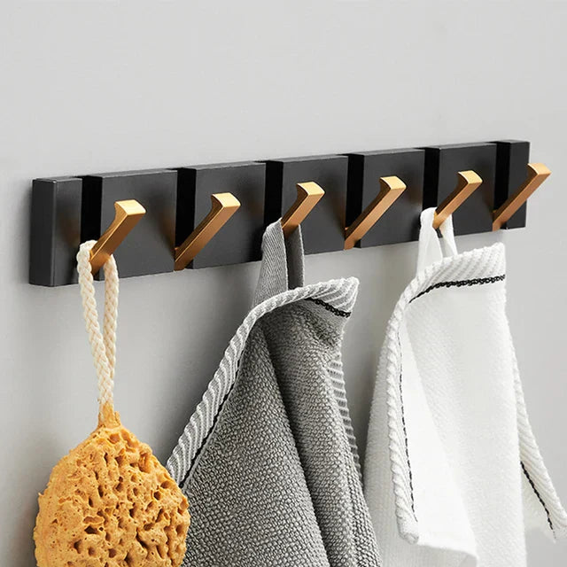 Folding Hook Stainless Steel – Luxury Foldable Wall Hook for Coats, Bags, and Towels