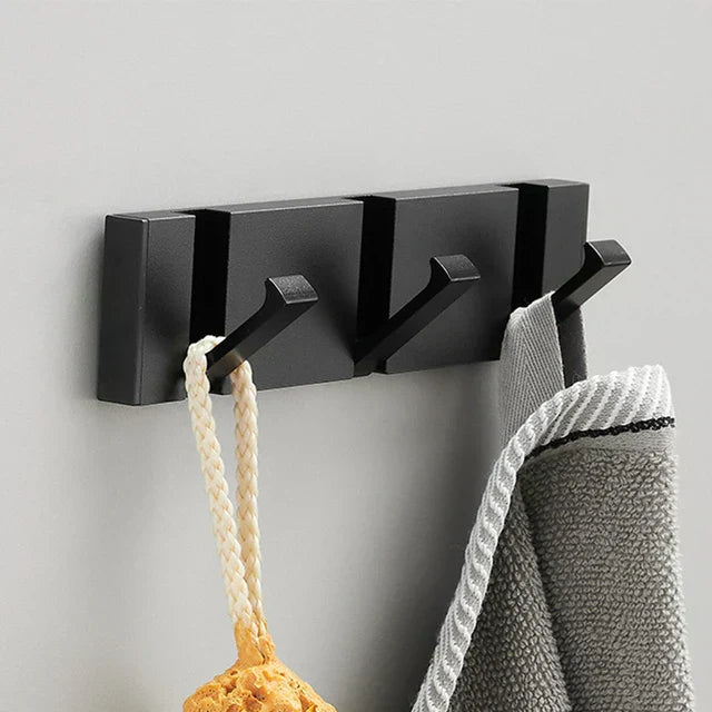 Folding Hook Stainless Steel – Luxury Foldable Wall Hook for Coats, Bags, and Towels