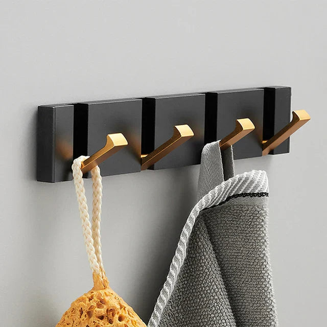 Folding Hook Stainless Steel – Luxury Foldable Wall Hook for Coats, Bags, and Towels