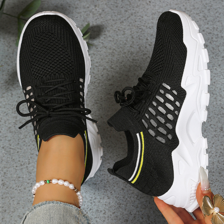 CloudStride Women's Wide Fit Comfort Walking Sneakers