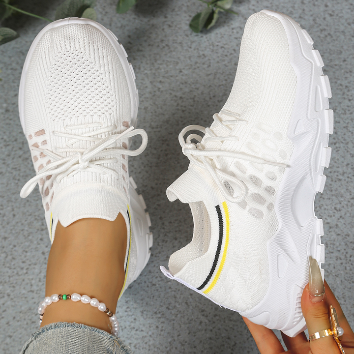CloudStride Women's Wide Fit Comfort Walking Sneakers