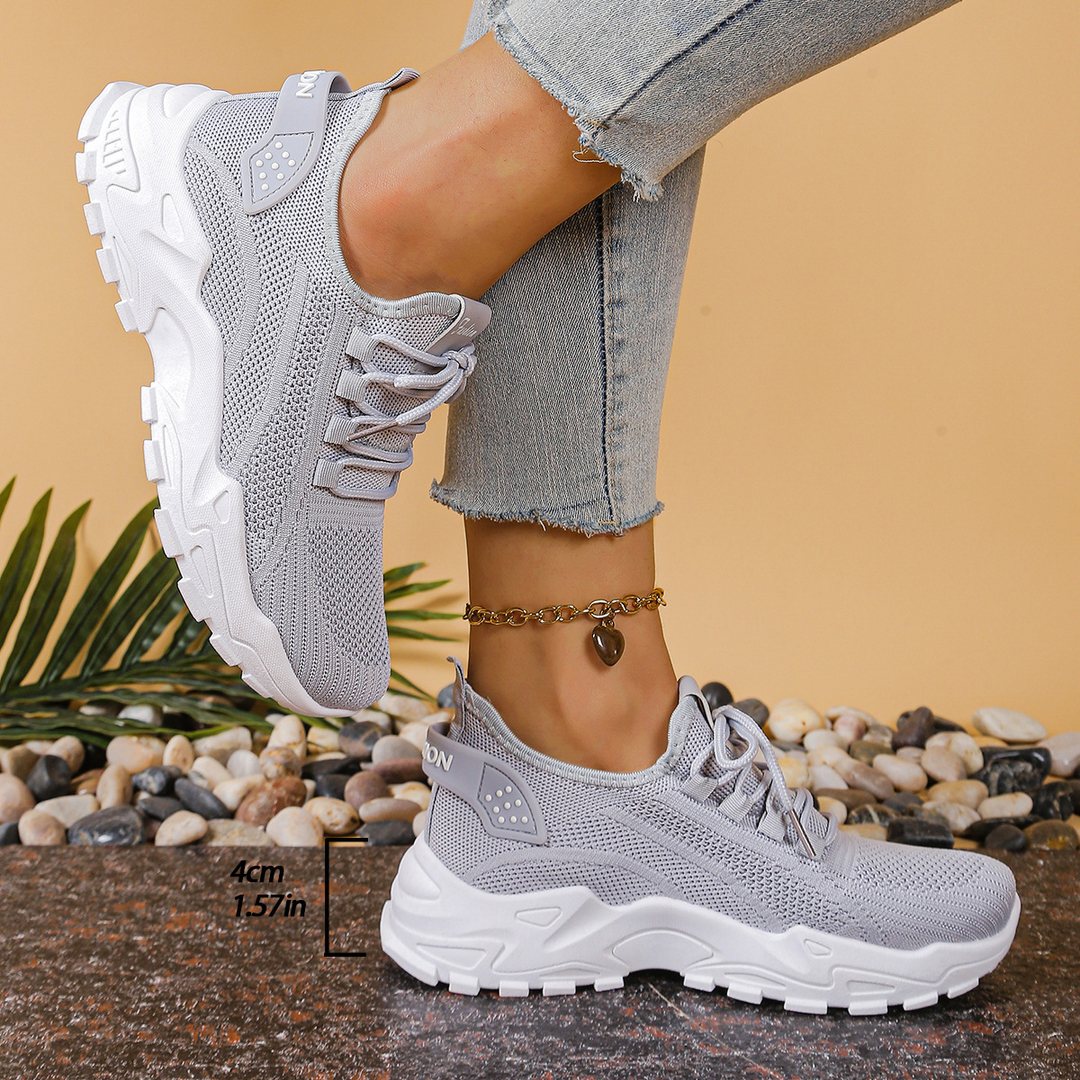 CloudStride Women's Wide Fit Comfort Walking Sneakers