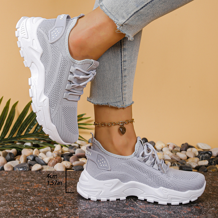 CloudStride Women's Wide Fit Comfort Walking Sneakers