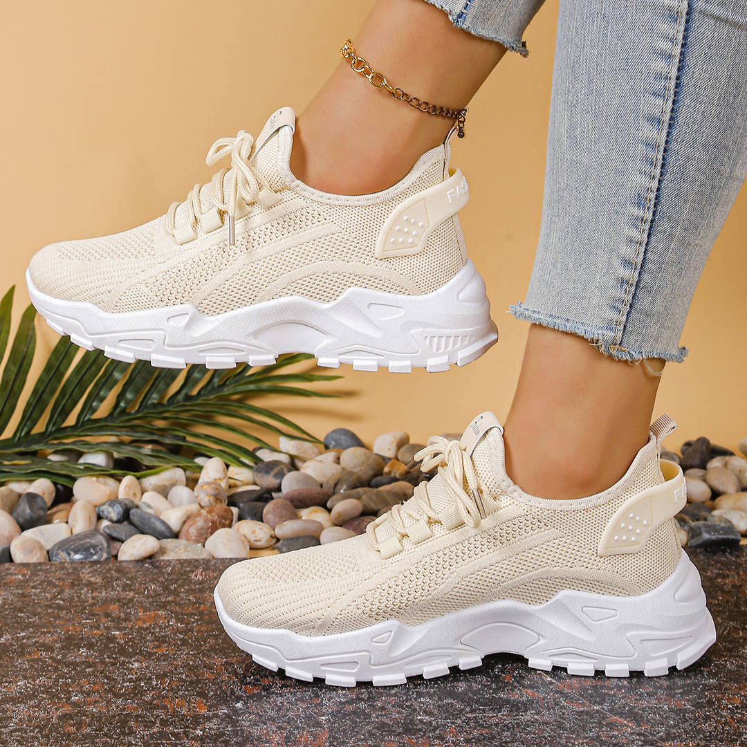 CloudStride Women's Wide Fit Comfort Walking Sneakers