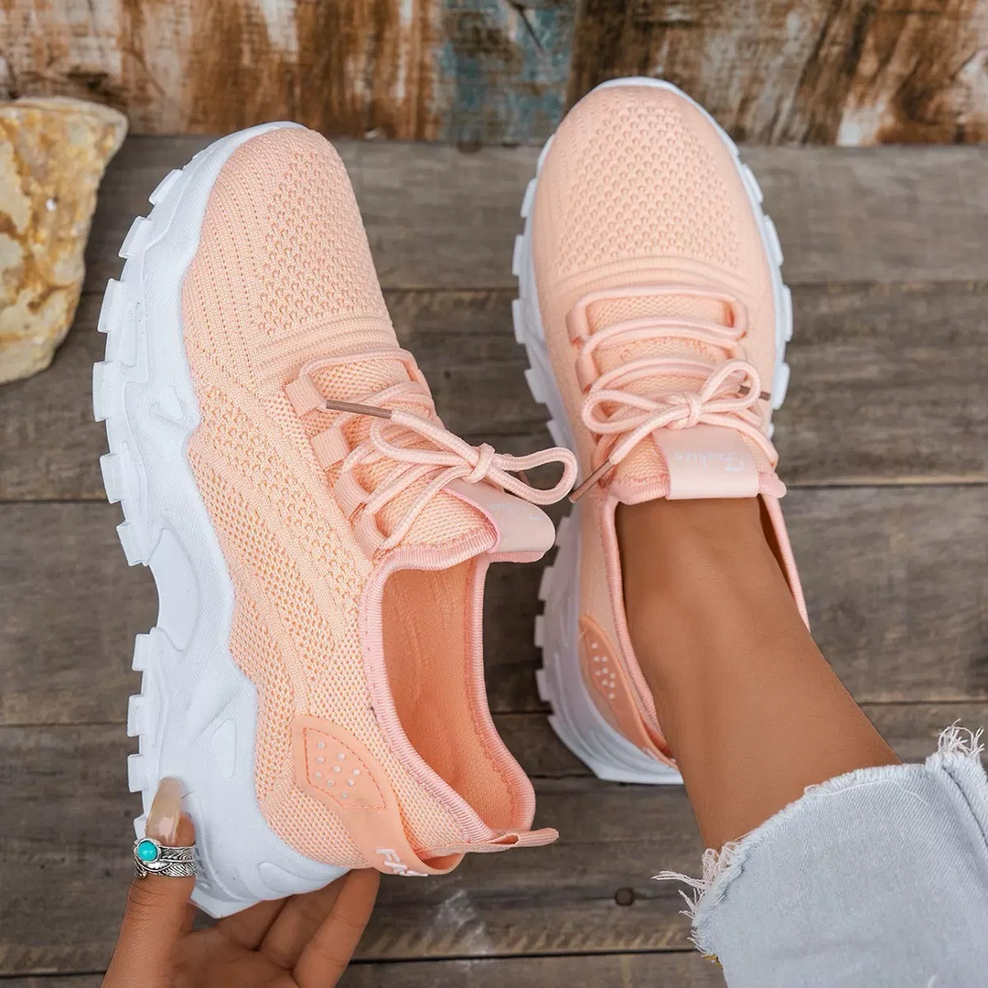 CloudStride Women's Wide Fit Comfort Walking Sneakers