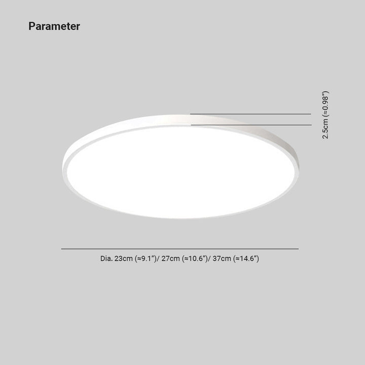Yani Round Bathroom LED Ceiling Lamp