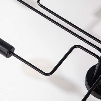 Arisha Vintage Modern Minimalistic Industrial Black Ceiling Lamp