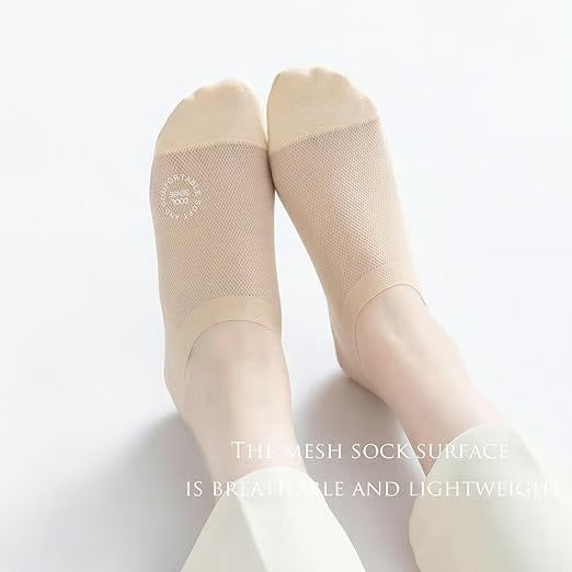 InvisiSoft – No-Slip Combed Cotton Hidden Socks